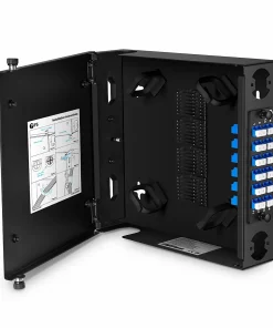 24 PORT SAT WITH CASSETTE AND POLE MOUNTED ENCLOSURE