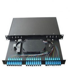 24 port rack mount pre loaded odf optical distribution frame