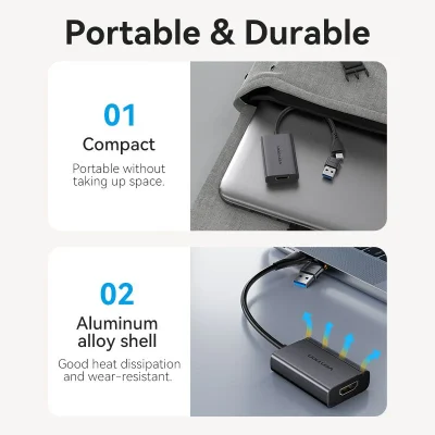 USB-A to HDMI