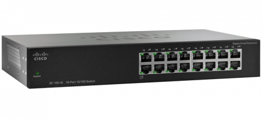 CISCO SF100-16 16 PORT SWITCH