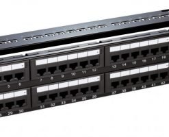 D-LINK 48 Port CAT6 UTP Fully Loaded Patch Panel (NPP-C61BLK481)
