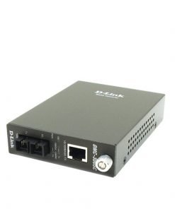 D Link 1000Base T UTP to 1000Base LX SM SC Gigabit Fiber Media Converter Up to 10km