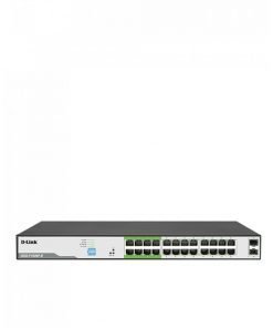 D link DGS F1026P E 250M 24 Port 1000Mbps PoE Switch with 2 SFP Ports