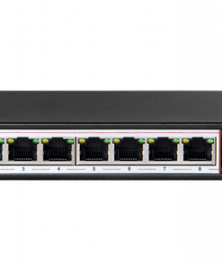 D-Link (DES-F1010P-E) 10-port 10/100Base-T Unmanaged PoE+ Surveillance Switch with 8 PoE ports and 2 Uplinks Ports