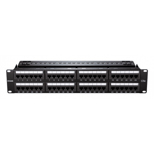 DLINK CAT 6 48 PORT Patch Panel1
