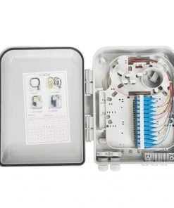 Fiber IndoorOutdoor FO Access Terminal Box Plastic 24core with Adapters