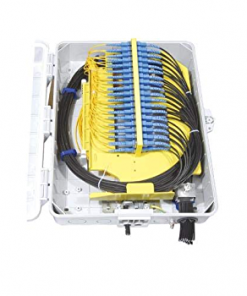 Fiber IndoorOutdoor FO Access Terminal Box Plastic 48core with Adapters