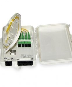 Fiber indooroutdoor FO Access Terminal Box ATB Plastic 4 core with Adapters