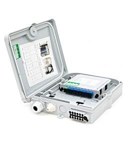 Fiber indooroutdoor FO Access Terminal Box ATB Plastic 8 core with Adapters