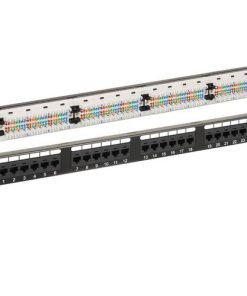 Giganet Category 6 UTP 19” 24 Port Patch Panel