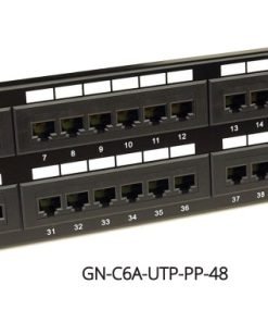 Giganet Category 6A UTP 19’48 Port Patch Panel