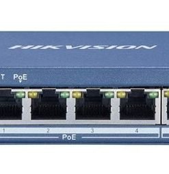Hikvision DS 3E0505P E 4 Port Gigabit PoE Compliant Unmanaged Network Switch 1