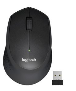 Logitech Silent Plus Compact Plug and Play Wireless Mouse with Quiet Click M330