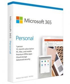 Microsoft Office 365 Personal 1 User 1 Year License