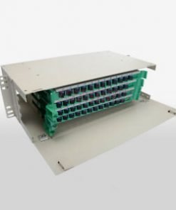 PRE CONNECTORIZED ODF 96Core LCUPC ODF with 48pcs duplex LCUPC adaptors pigtail