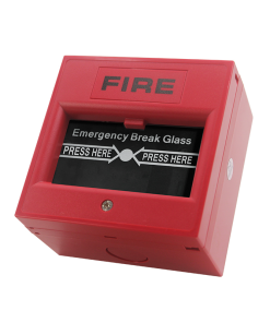 Red Break Glass Fire Alarm Call Point