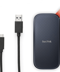 SANDISK E30 PORTABLE EXTERNAL SSD 2TB SDSSDE30 2T00 G25c