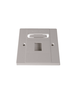 SIEMON Single 1port FACEPLATEb