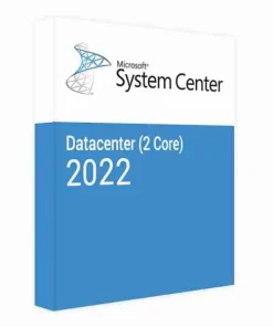 System Center 2022 Datacenter – 2 core License Pack 3 Year