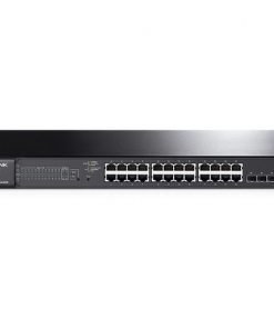 T1600G-28PS (TL-SG2424P) JetStream 24-Port Gigabit Smart PoE+ Switch with 4 SFP Slots