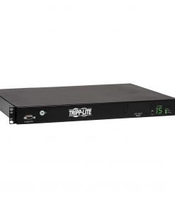 Tripp lite 2.4kW Single Phase Metered Automatic Transfer Switch PDU Two 200 240V C14 Inlets 10 C13 Outputs 1U TAAPDUMH15HVAT