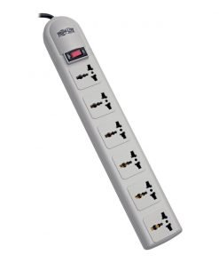 Tripp lite Protect It 230V 6 Universal Outlet Surge Protector 1.8M Cord British Plug 750 JoulesSUPER6OMNI B
