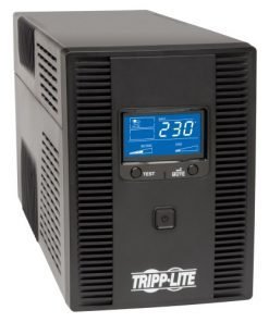 Tripp lite SmartPro 230V 1.5kVA 900W Line Interactive UPS Tower LCD USB 8 Outlets SMX1500LCDT