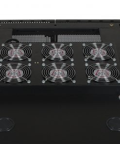 Tripp lite SmartRack Roof Mounted Fan Panel 6 208240V high performance fans 420 CFM C14 inlet SRXFANROOF