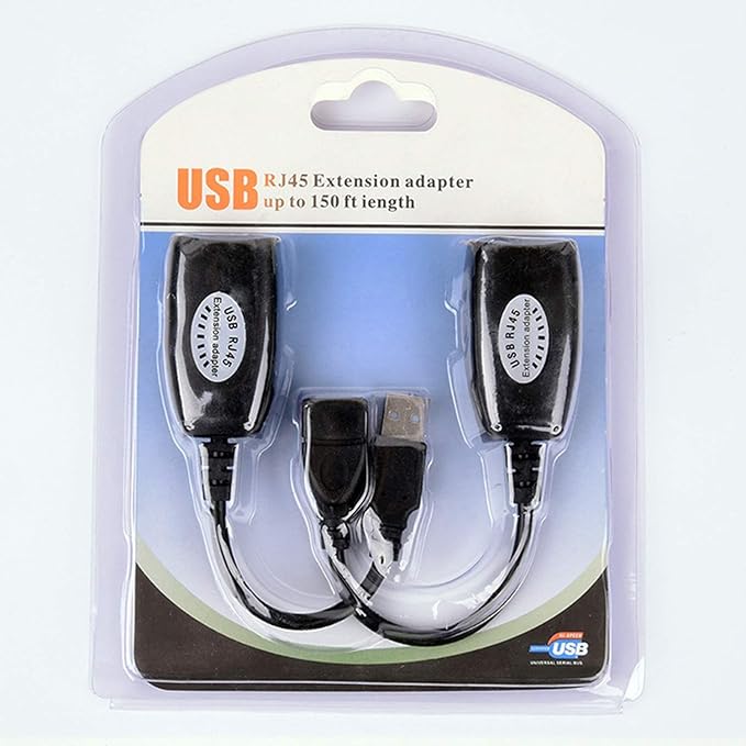 USB RJ45 Extension Adapter Upto 150ft