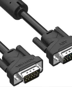 VENTION VGA36 MALE TO MALE CABLE WITH FERRITE CORES 2METER BLACK 1