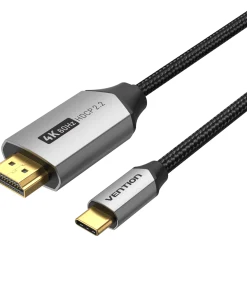 Vention Cotton Braided USB C to HDMI Cable