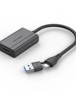Vention USB C + USB A to HDMI Adapter