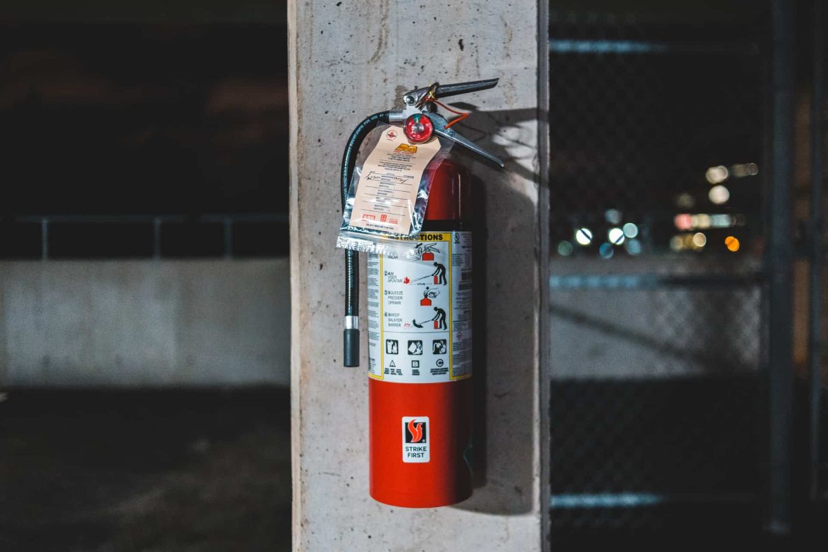 fire extinguisher placement