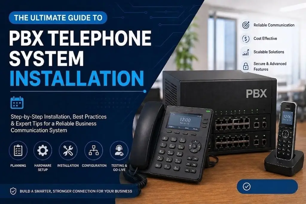 telephone system installation